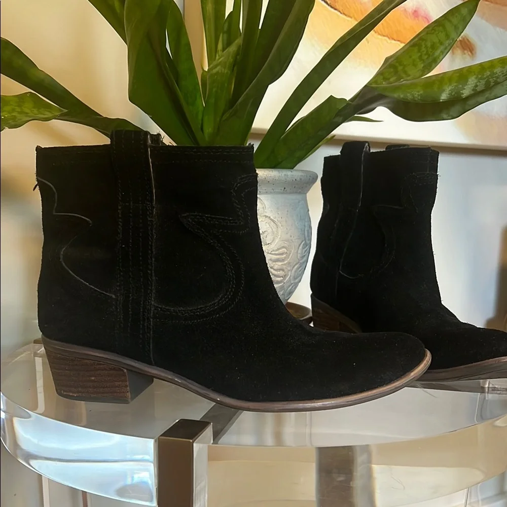 Lucky Brand Terra Rider Western Motorcycle Boots